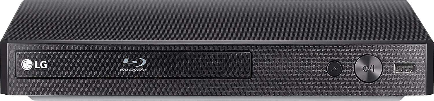 BP175 Streaming 1080p  Audio Blu-ray Player with Streaming Services, for Holiday Family, with Ethernet Port, , Remote Control, Black with High Speed 6FT  Cable