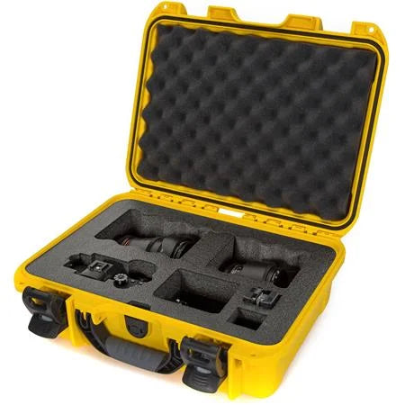 Media Series 920 Lightweight -7 Resin Waterproof Hard Case with Foam Insert for Sony A7R Camera, Yellow