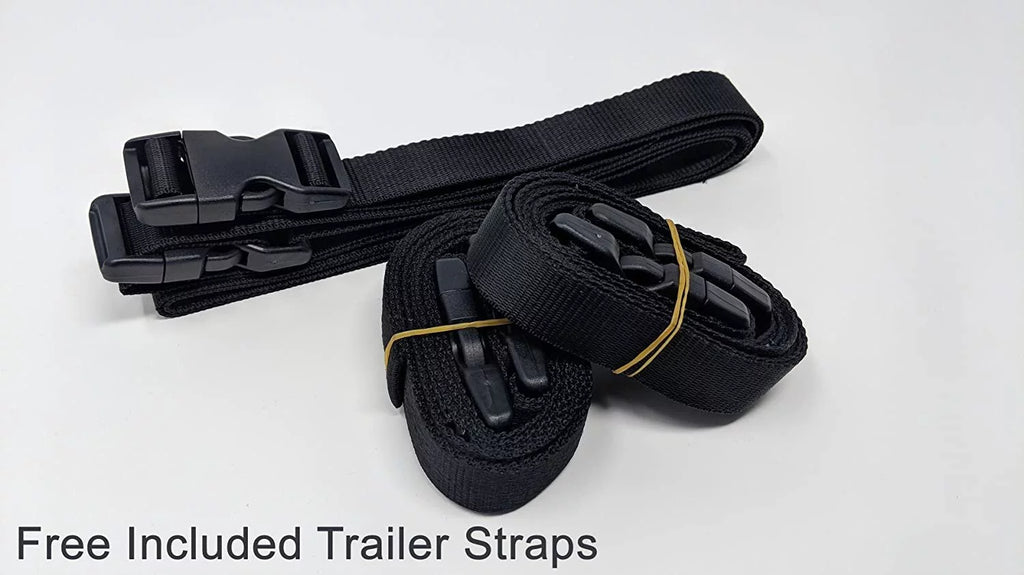 Weatherproof Jet Ski Covers for Kawasaki Ultra 300LX 2011-2013 - Yellow/Black Color - All Weather - Trailerable - Protects from Rain, Sun,  Rays, and More! Includes Trailer Straps and Storage Bag