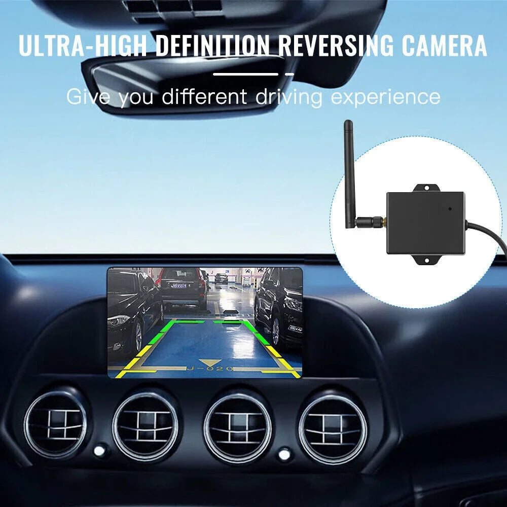 Convert your Wired Rear View Camera to Wireless with this Car Reversing Camera  to Wifi Transmitter Module - 2.4G Wireless - Easy Installation