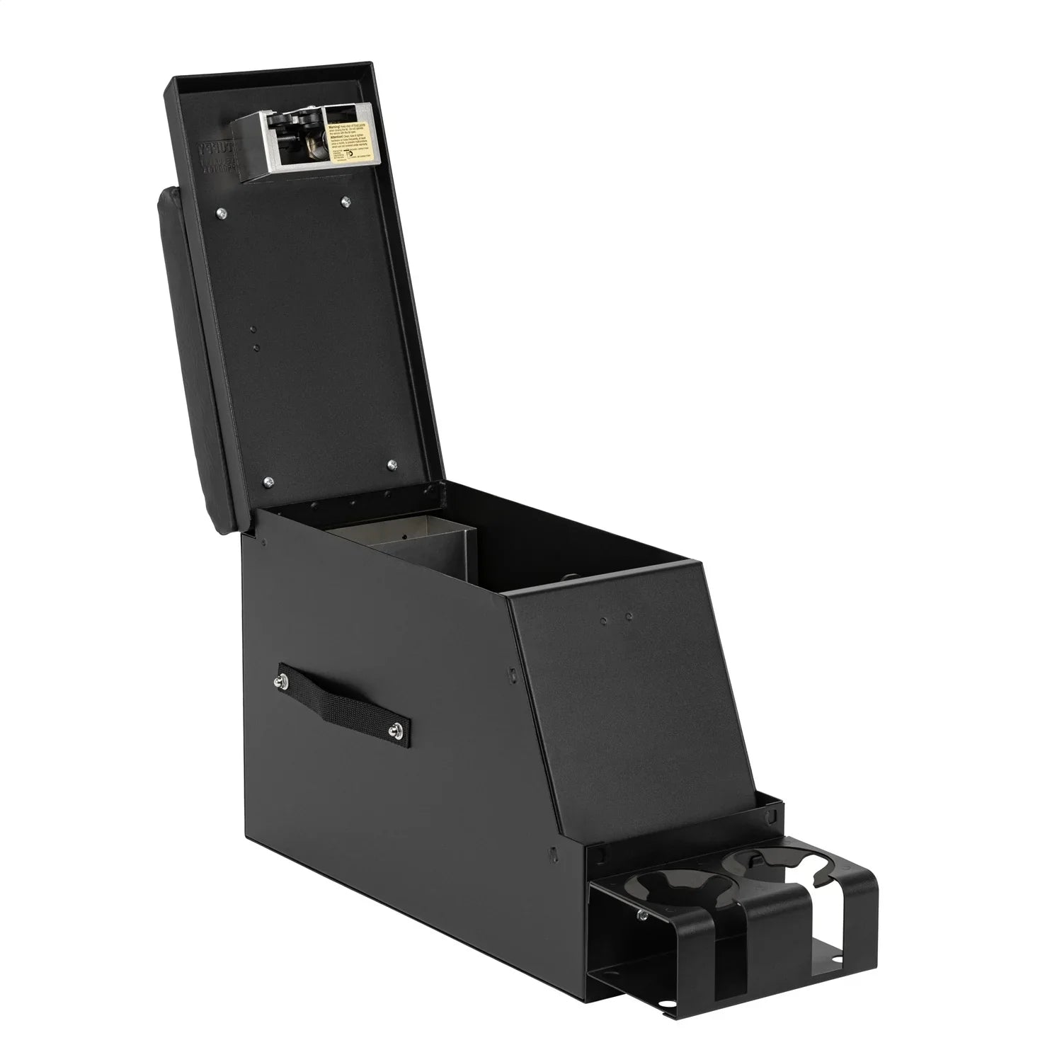 Tuffy Security Products 012-01 Series  8" Wide Console; Black