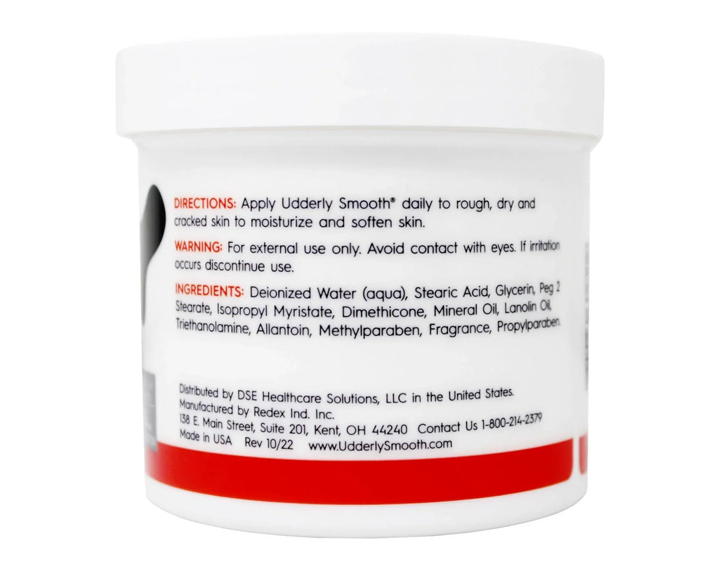 Udderly Smooth Body Cream Skin Moisturizer Original Formula for Rough Dry Skin, 10 Ounce (Pack of 3)