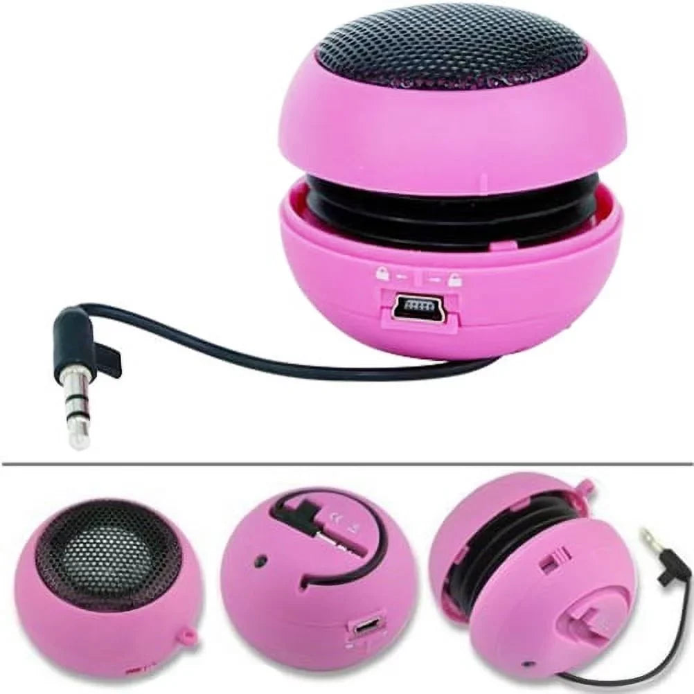 Wired Speaker for Samsung Galaxy Tab S6 Lite 10.4" (2022) - Portable Audio Multimedia Rechargeable Pink for Galaxy Tab S6 Lite 10.4" (2022)