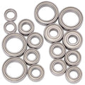 1Up Racing 1UP450041 CV2 Pro Ball Bearing Set for  XB2 23, Chrome & Ceramic
