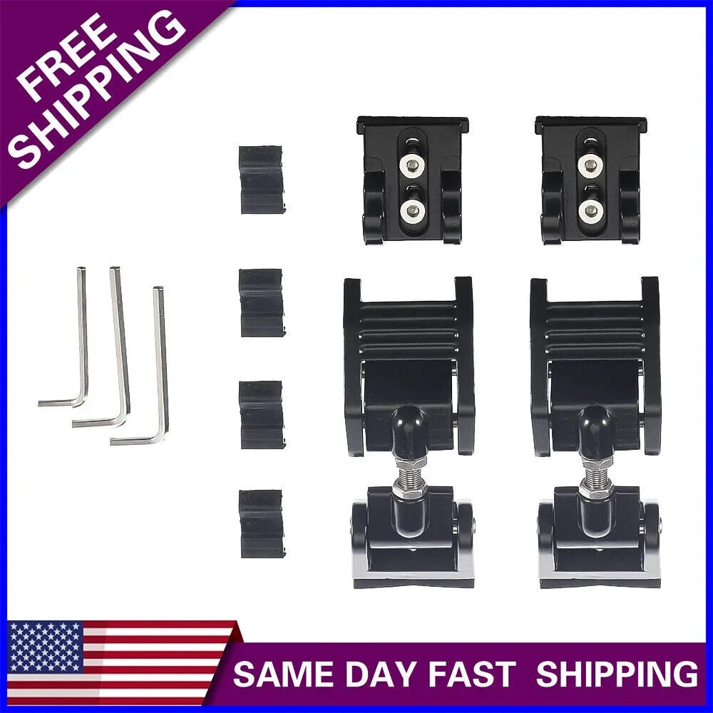 G·  Pair Front Hood Latch Hood Lock Catch Kit for Jeep Wrangler   2007-2018