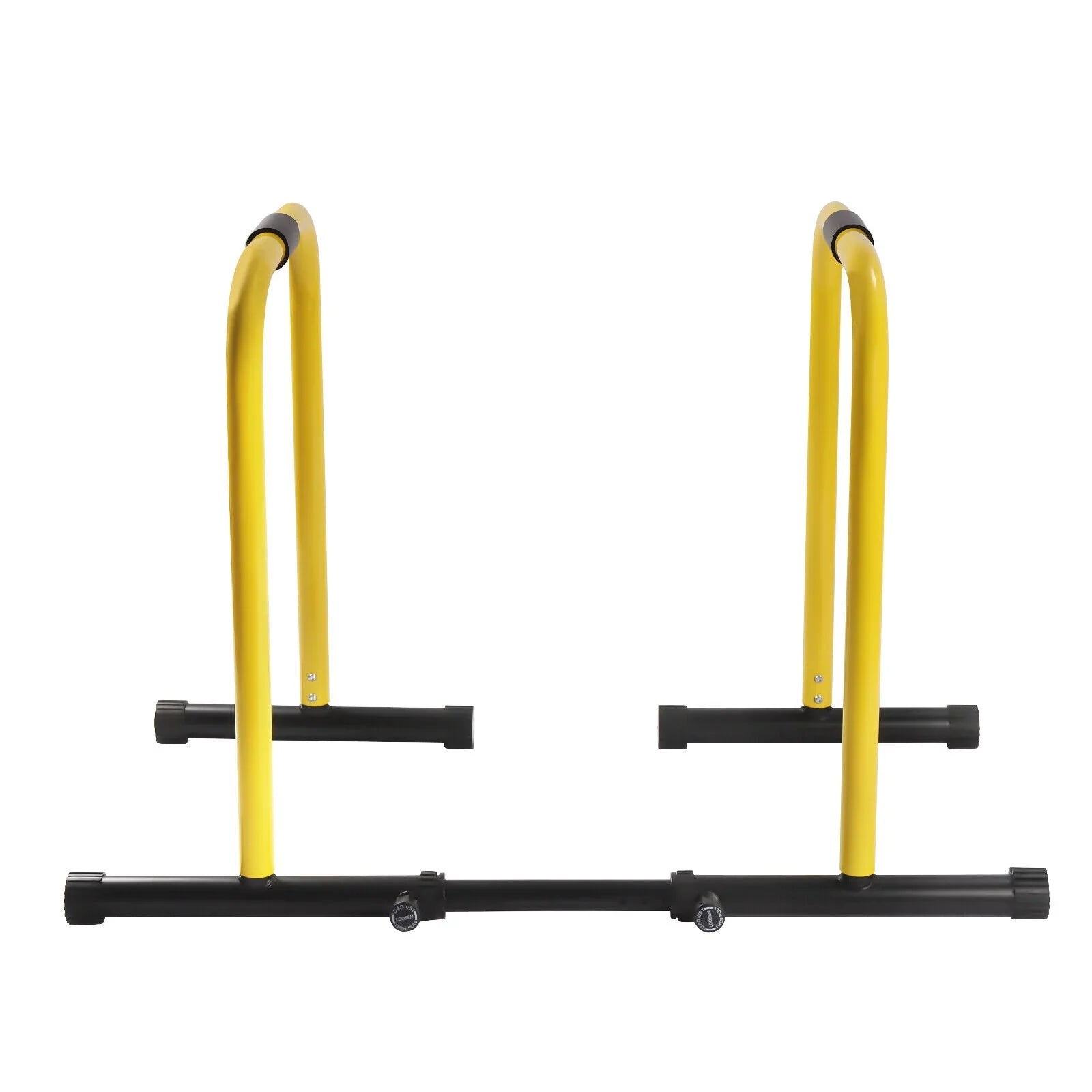HiKaRiGuMi Portable Dip Bar Exercise Your Arms, Abdominal Muscles, Chest, Shoulders, and Back Through Pull-ups 20.08-26.77 Inches Spacing,High-strength Steel Pipes
