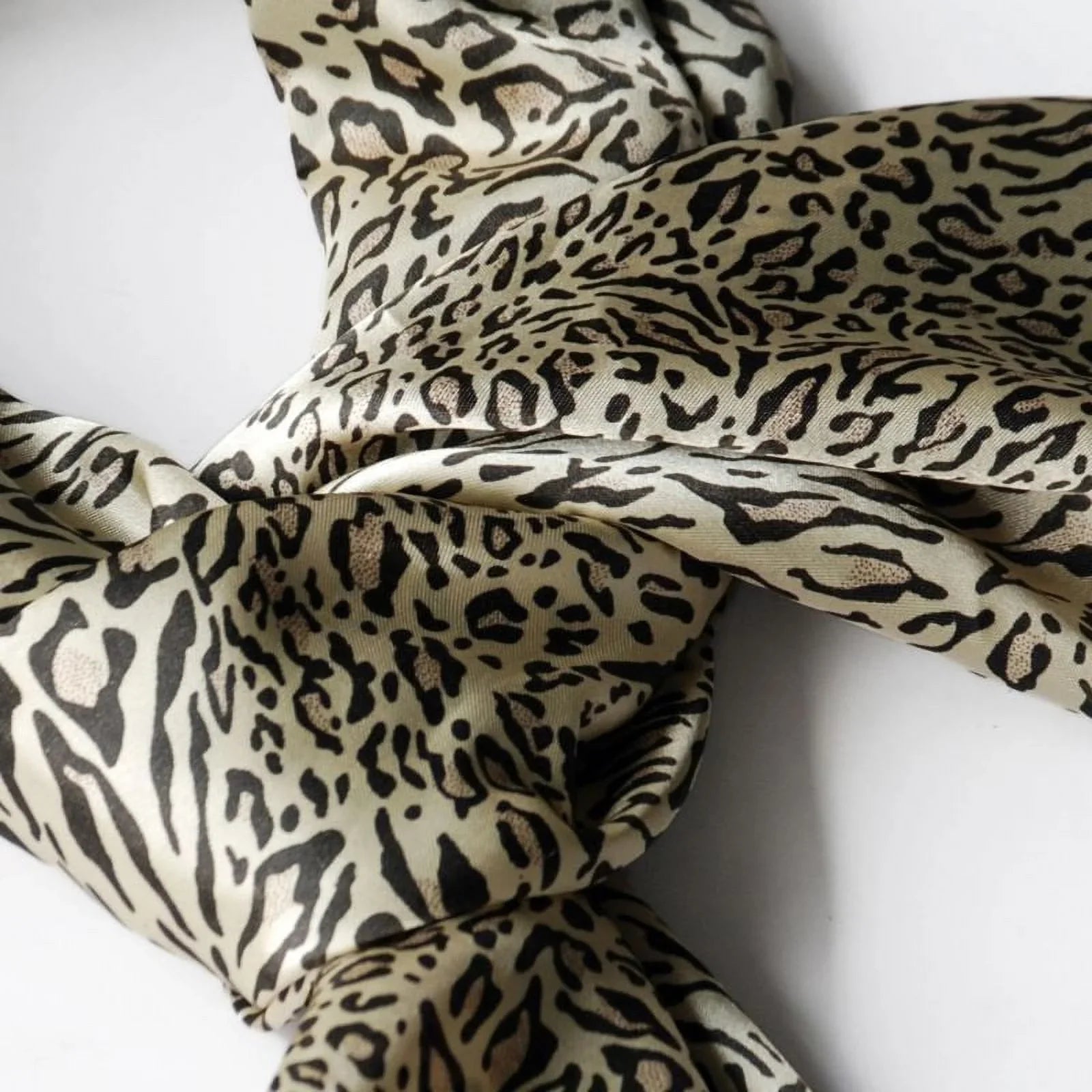 Blancho Leopard & Zebra Design Fashion Exquisitely Soft Natural Silky Scarf/Wrap/Shawl(Small)