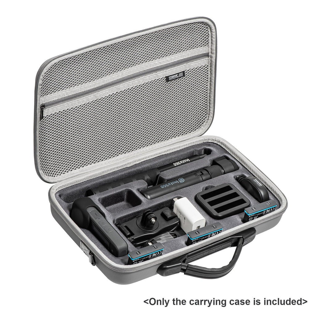 Dadypet Portable  Camera Carrying Case for Insta360 X3, Shockproof Storage Bag with Shoulder Strap - Travel Ready