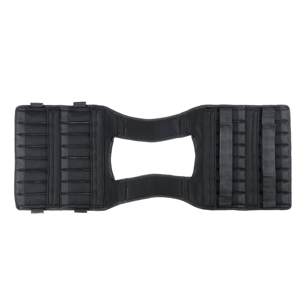Dcenta Max Loading 15kg/35kg Adjustable Vest Weight Exercise Weight Loading Cloth Strength Training with 6kg Leg Weight 5kg Arm Weight (Empty)