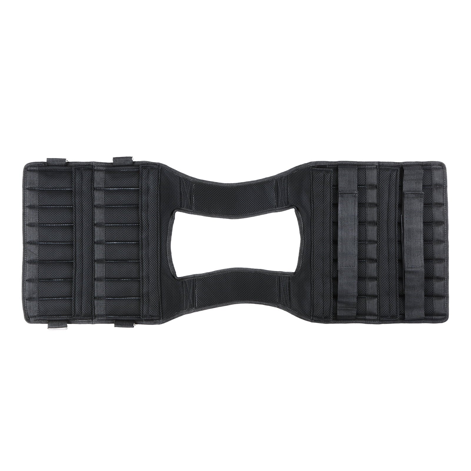 Dcenta Max Loading 15kg/35kg Adjustable Vest Weight Exercise Weight Loading Cloth Strength Training with 6kg Leg Weight 5kg Arm Weight (Empty)