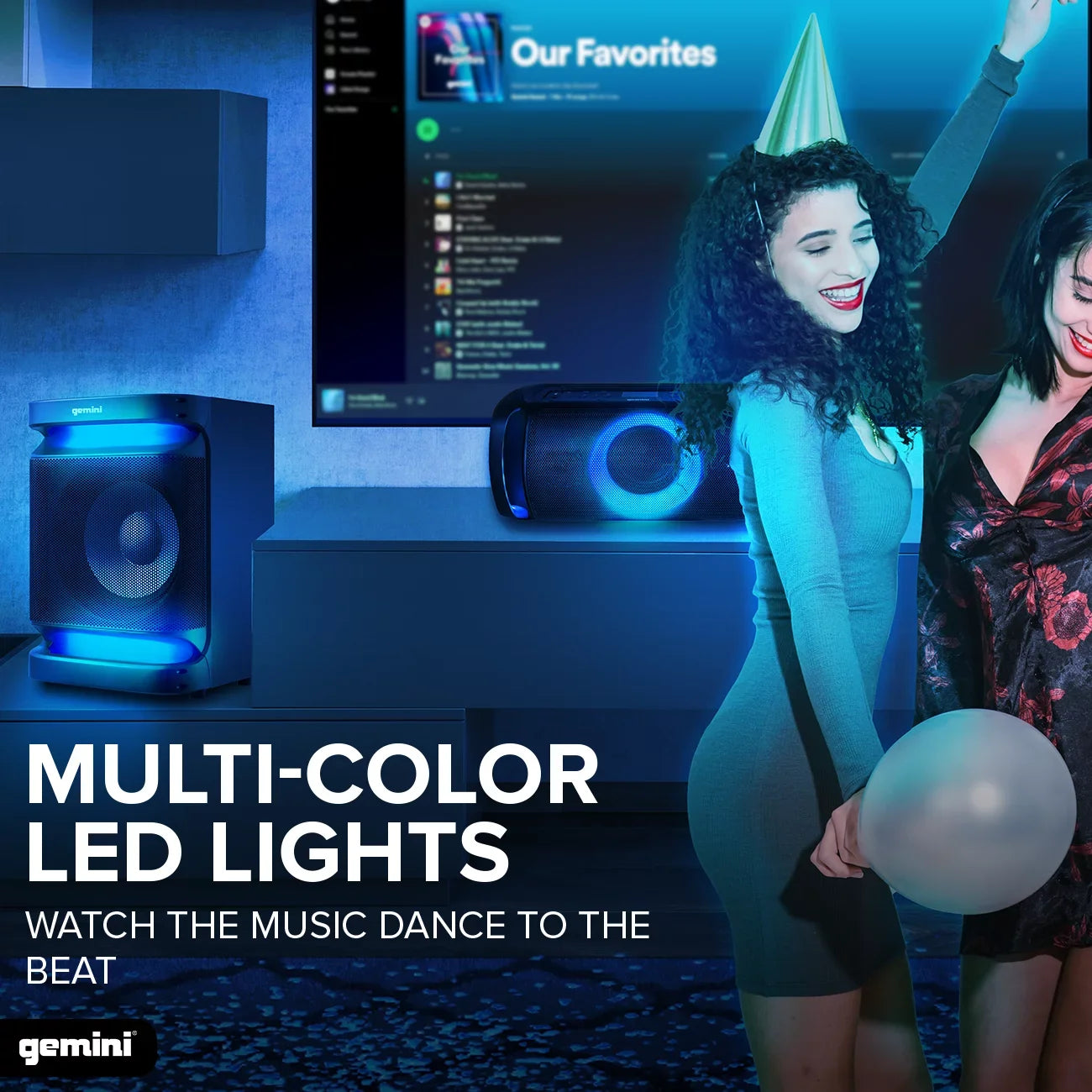 Gemini Sound -4800 Bluetooth  Party Light Stereo & Home Theater Audio System with 4000W Watts
