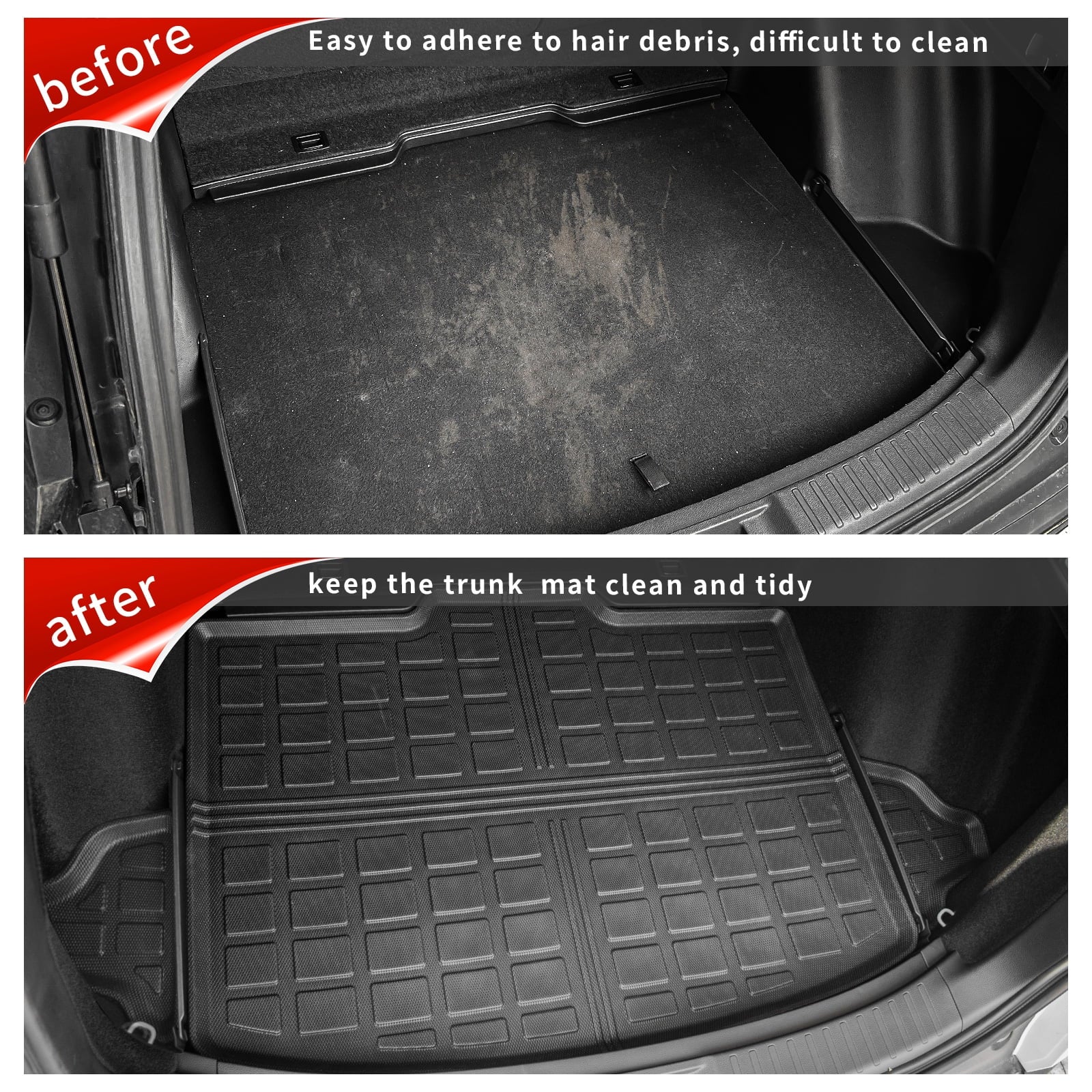 Fit 2023 2024 Honda  Trunk Mat Cargo Liner  All Weather Trunk Liner 2023 -V Fuel Accessories Non-Hybrid