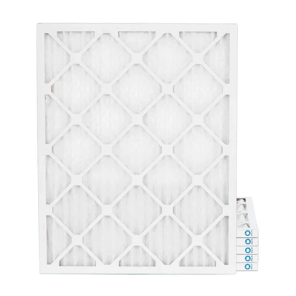 15x20x1  11,  1000 Pleated  Furnace 1" Air Filters by Pamlico. Quantity 6. Actual Size: 14-1/2 x 19-1/2 x 3/4