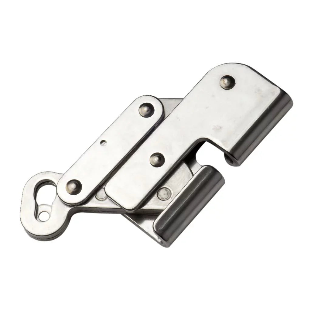 Rock Climbing Rope Grab Rock Climbing Fall Rope Riser Clamp Hardware, Stainless Steel, Ultralight - for 10mm Rope