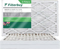 Filterbuy 16x25x2  8 Pleated   Furnace Air Filters (3-Pack)