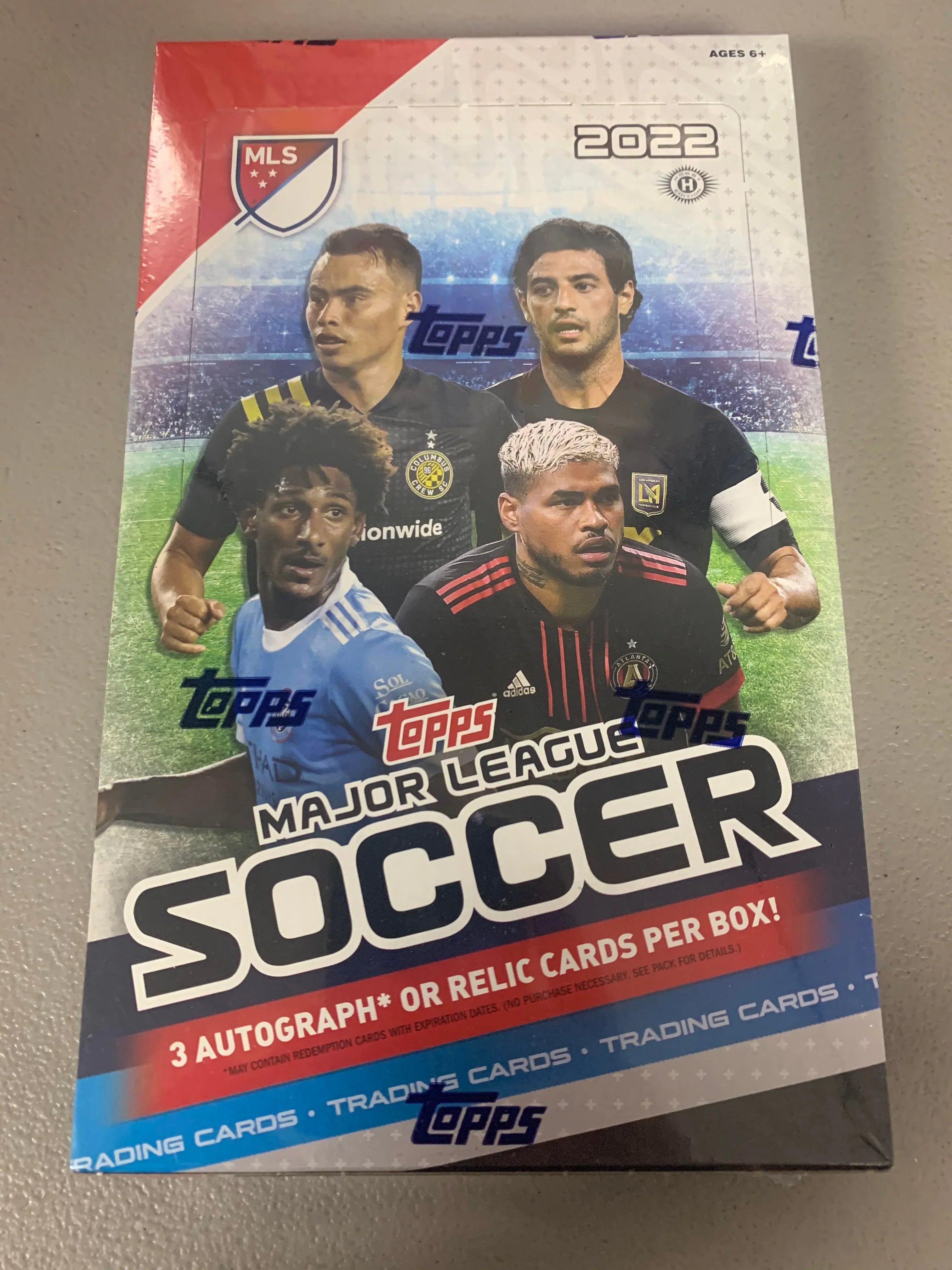 Topps Major League Soccer 2022 Hobby Box
