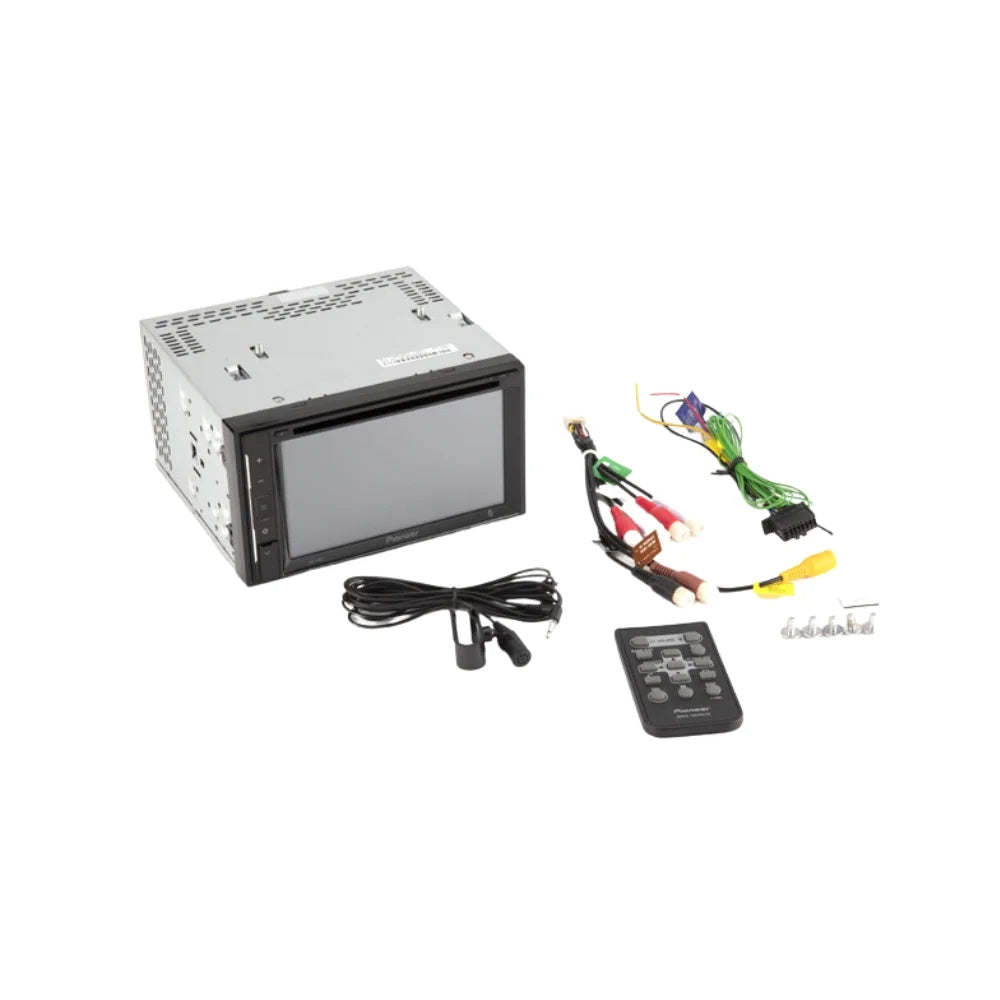 KIT2533 Bundle With Pioneer Multimedia  Car Stereo Installation Kit with Receiver - For 2007-2010 Ford Expedition / Bluetooth Touchscreen, Backup Camera, Double Din Dash Kit (5Item)
