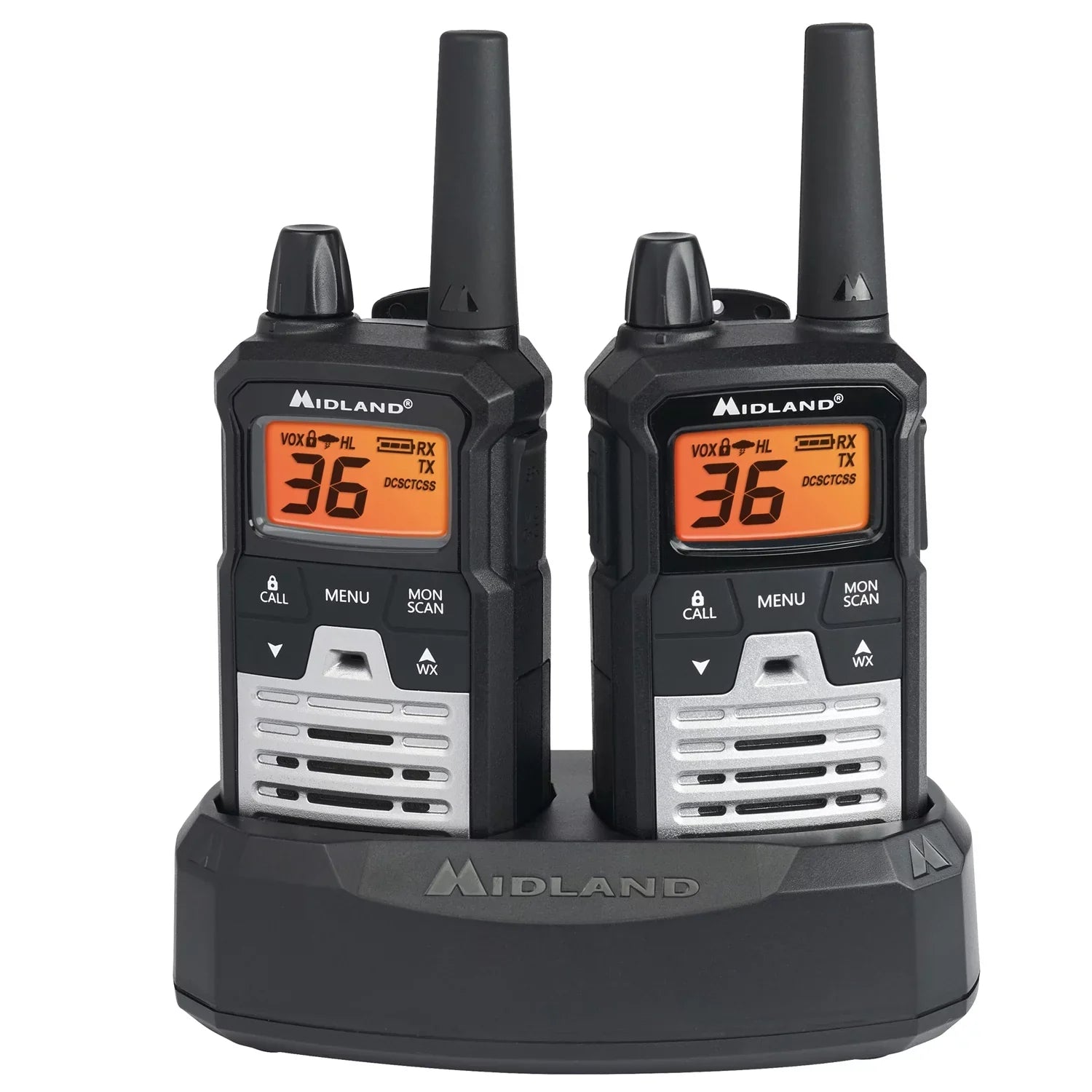 Midland T290VP4 X-  Long Range Walkie Talkie - Two Way Radio with  Weather Scan + Alert and 121 Privacy Codes