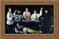 Molokani Carousing 24x19 Gold Ornate Wood Framed Canvas Art by Pirosmani, Niko