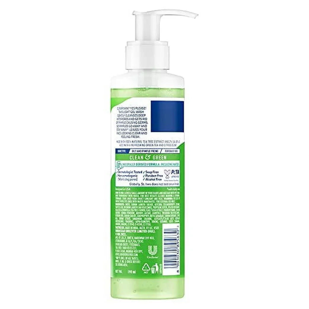 St Ives Tea Tree Pimple Clear Face Wash for Deep Cleansing 190g