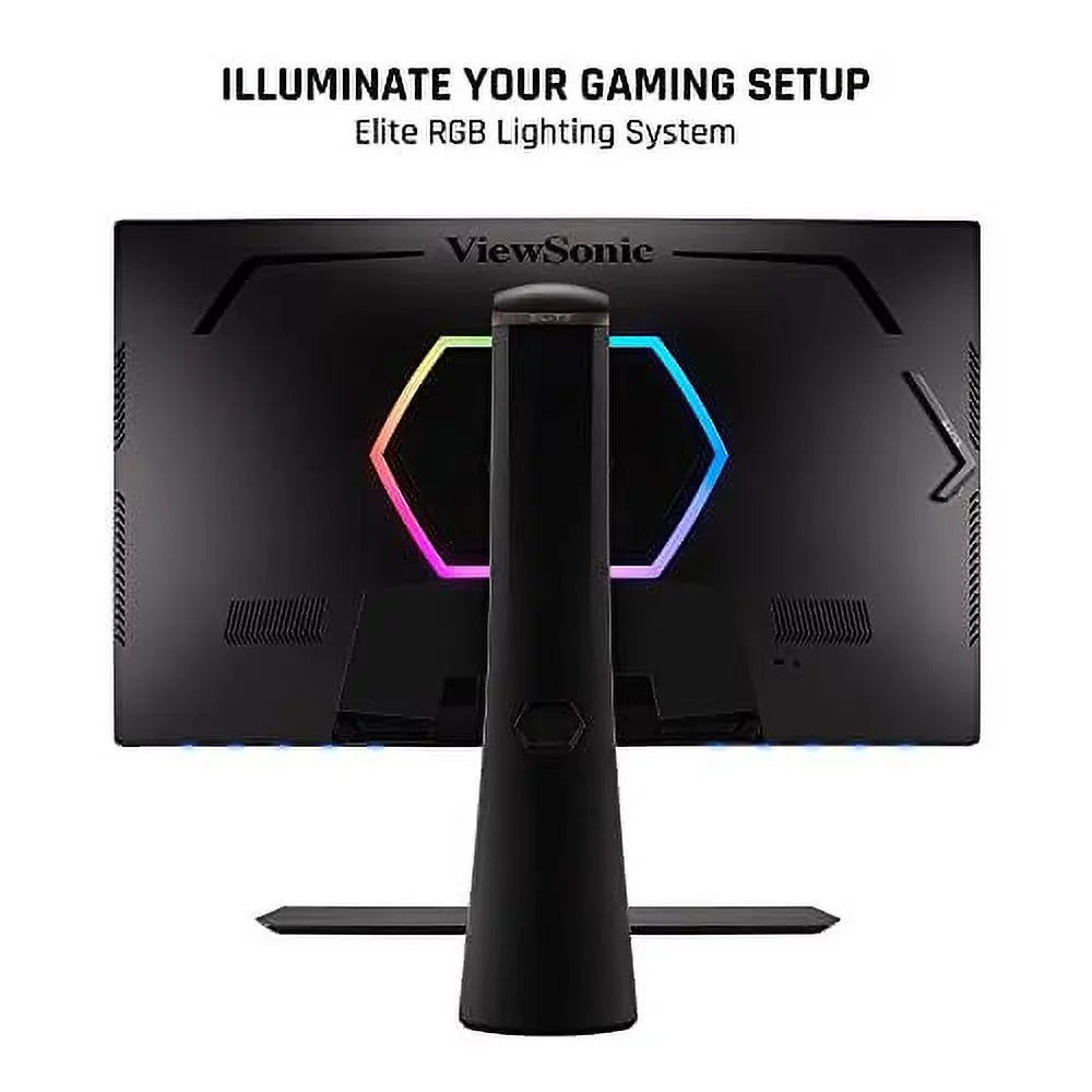 ViewSonic  XG320U 32 Inch 4K  1ms 150Hz Gaming Monitor with FreeSync Premium Pro,  600, , DisplayPort, , and Advanced Ergonomics for Esports , Black