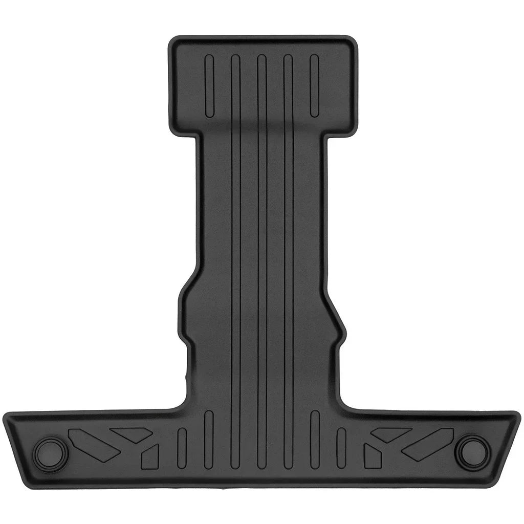 All Weather Custom Fit Black 3rd Row Floor Mat Liner Set Compatible With 2021-2023 Jeep Grand Cherokee L with 2nd Row Bucket Seats With Center Console