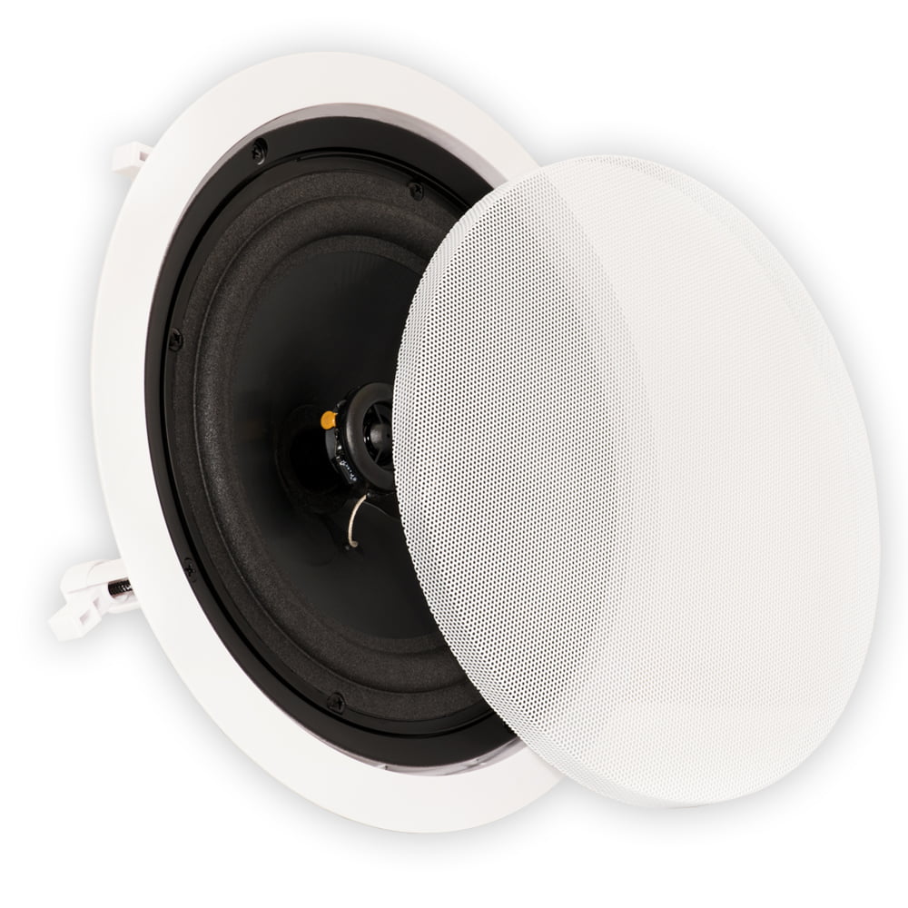 Theater Solutions CS8C In Ceiling 8" Speakers Surround Sound Home Theater 7 Pair Pack 7CS8C