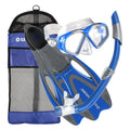 U.S. Divers Adult Cozumel Mask, Seabreeze  Snorkel, ProFlex Fins, Gear Bag Set