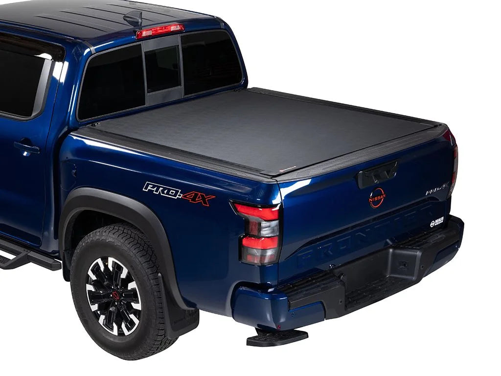 by RealTruck Revolver X4s Hard Rolling Truck Bed Tonneau Cover | 80506 | Compatible with 2005 - 2021 Nissan Frontier (w/Factory Bed Rail Caps Only) 4' 11" Bed (58.6")