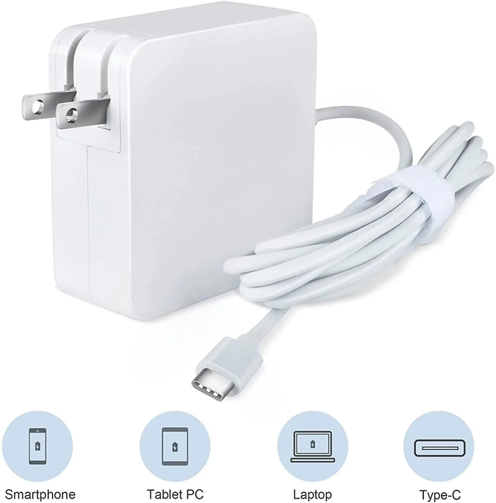 K- White 65W  Adapter Charger Replacement for ThinkPad T580 P51s P52s Power Supply Cord Mains