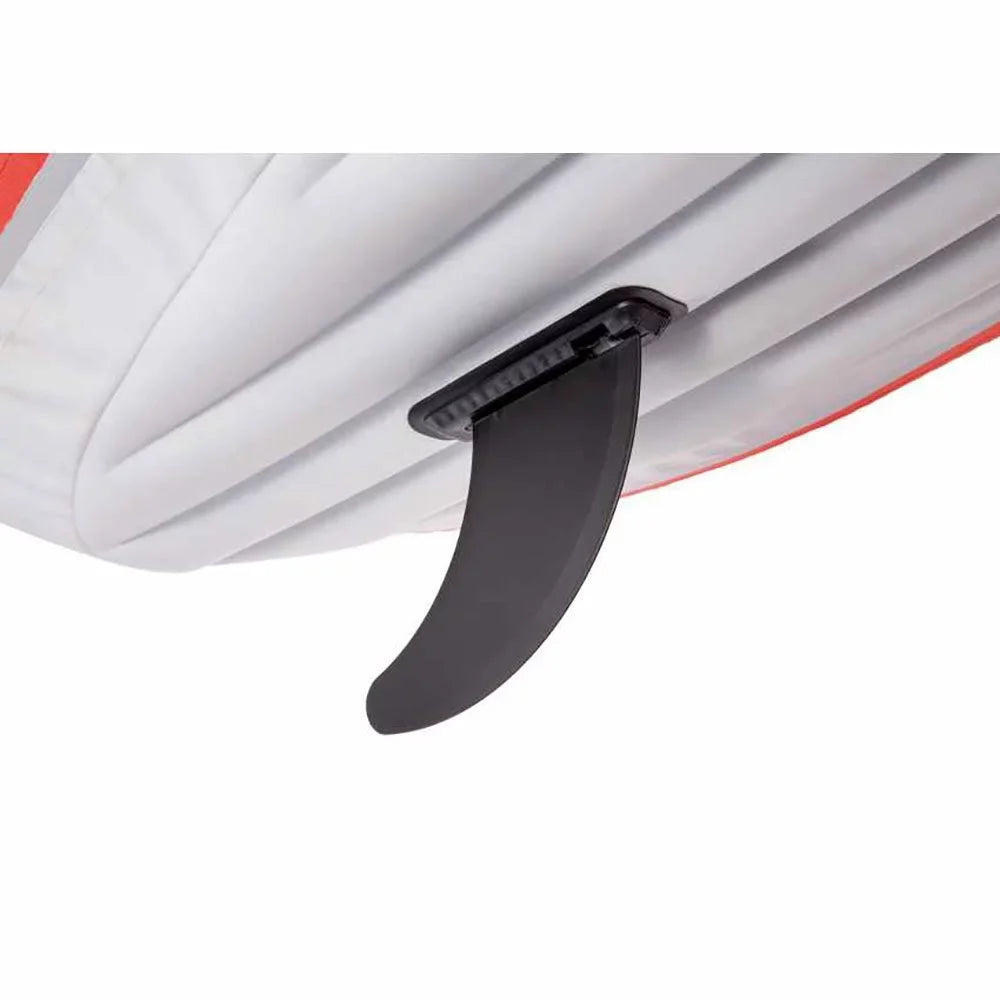 Excursion Pro Inflatable 2 Person Vinyl Kayak with Oars & Pump, Red (3 Pack)