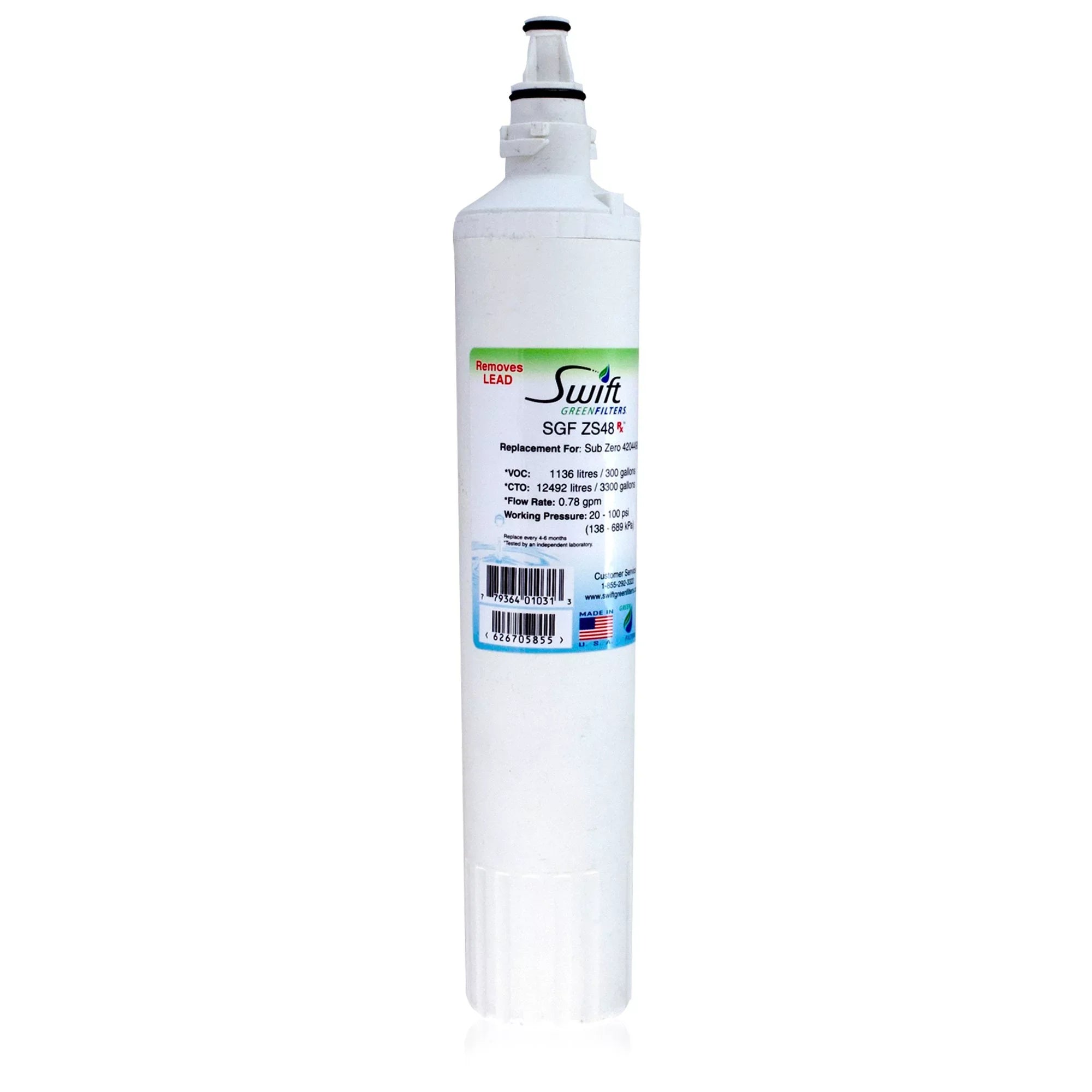 Swift Green's -ZS48 Rx  Replacement For Sub Zero 4204496