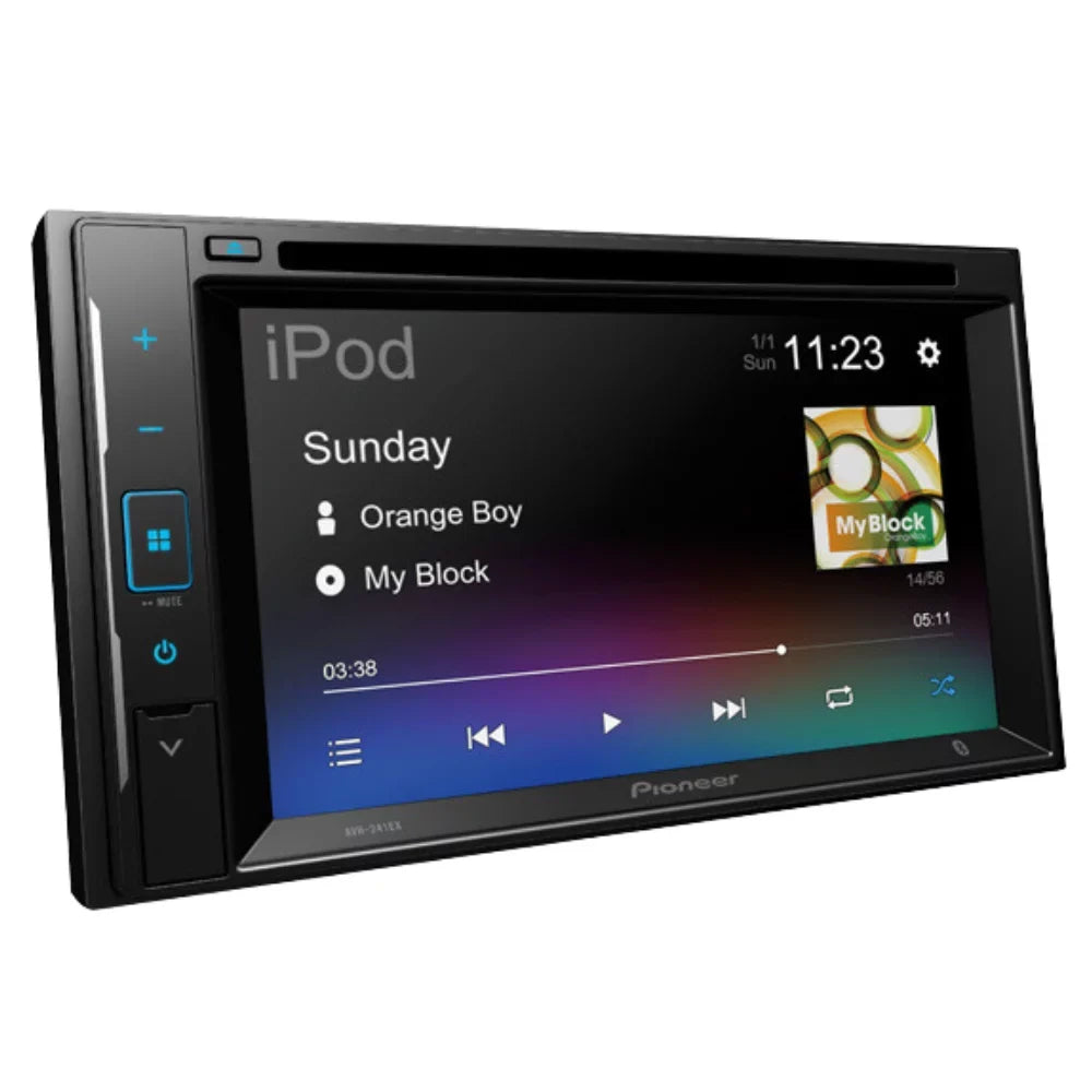 KIT2533 Bundle With Pioneer Multimedia  Car Stereo Installation Kit with Receiver - For 2007-2010 Ford Expedition / Bluetooth Touchscreen, Backup Camera, Double Din Dash Kit (5Item)
