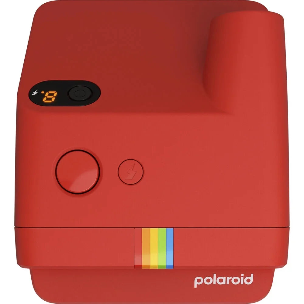 Polaroid Go Generation 2 Instant Film Camera (Red) + Polaroid Color Film, Double Pack + Album