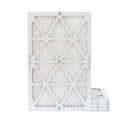 Glasfloss  14x25x1  10 Pleated  Furnace Air Filters. Box of 4. Exact Size: 13-1/2 x 24-1/2 x 7/8