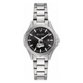 Women's Bulova Black Montana Grizzlies Stainless Steel Sport Classic Watch