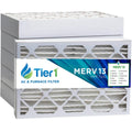 Tier1 16x25x4 Merv 13 Ultimate Air Filter / Furnace Filter 6 Pack (Actual Size: 15 1/2 x 24 1/2 x 3 3/4)