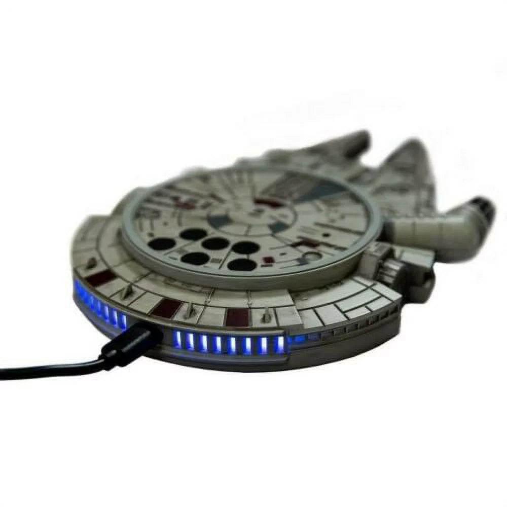 Star Wars Millennium Falcon Wireless Charger with  Adapter Charging Pad