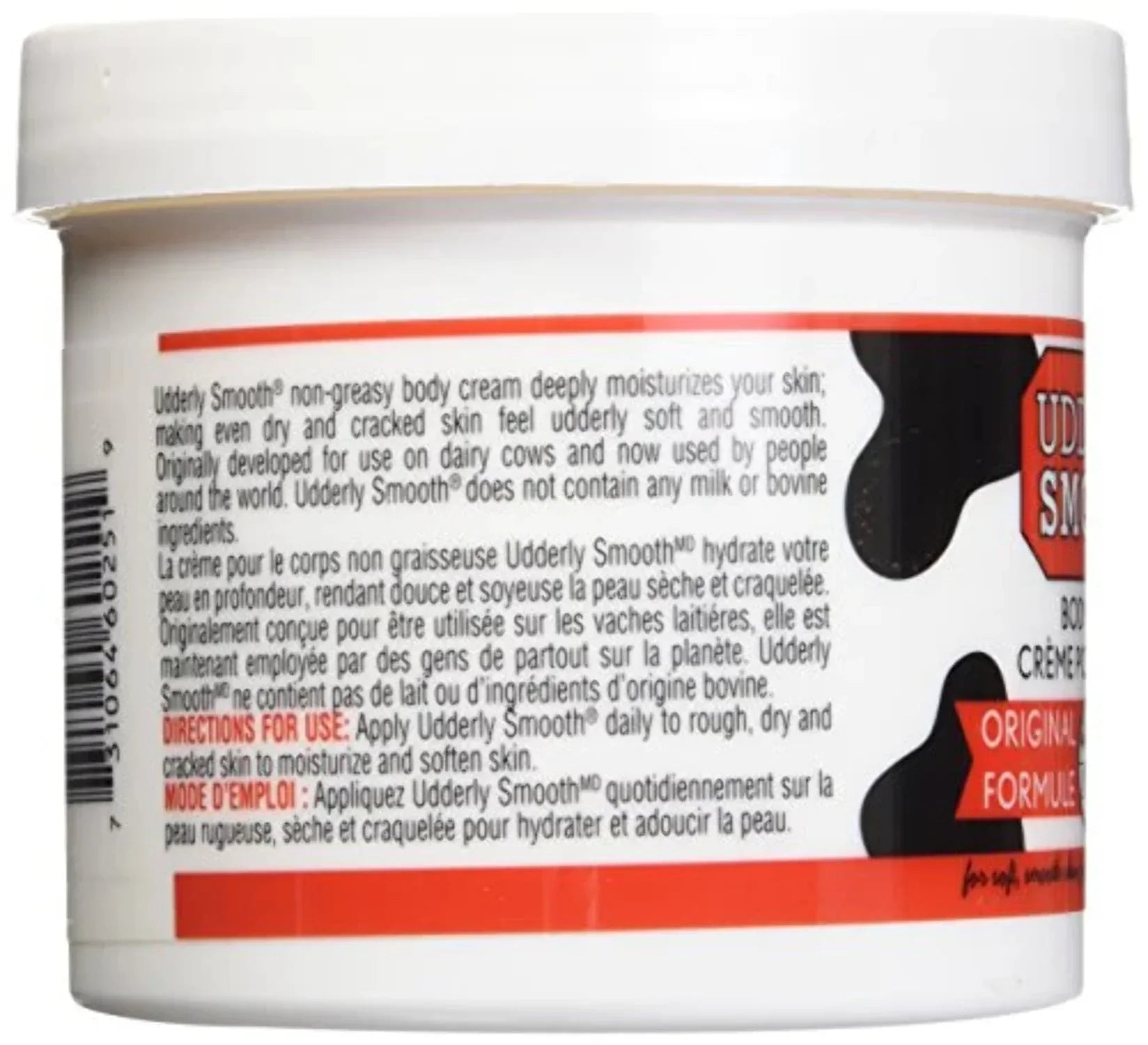 Udderly Smooth Body Cream Skin Moisturizer, 6 Count