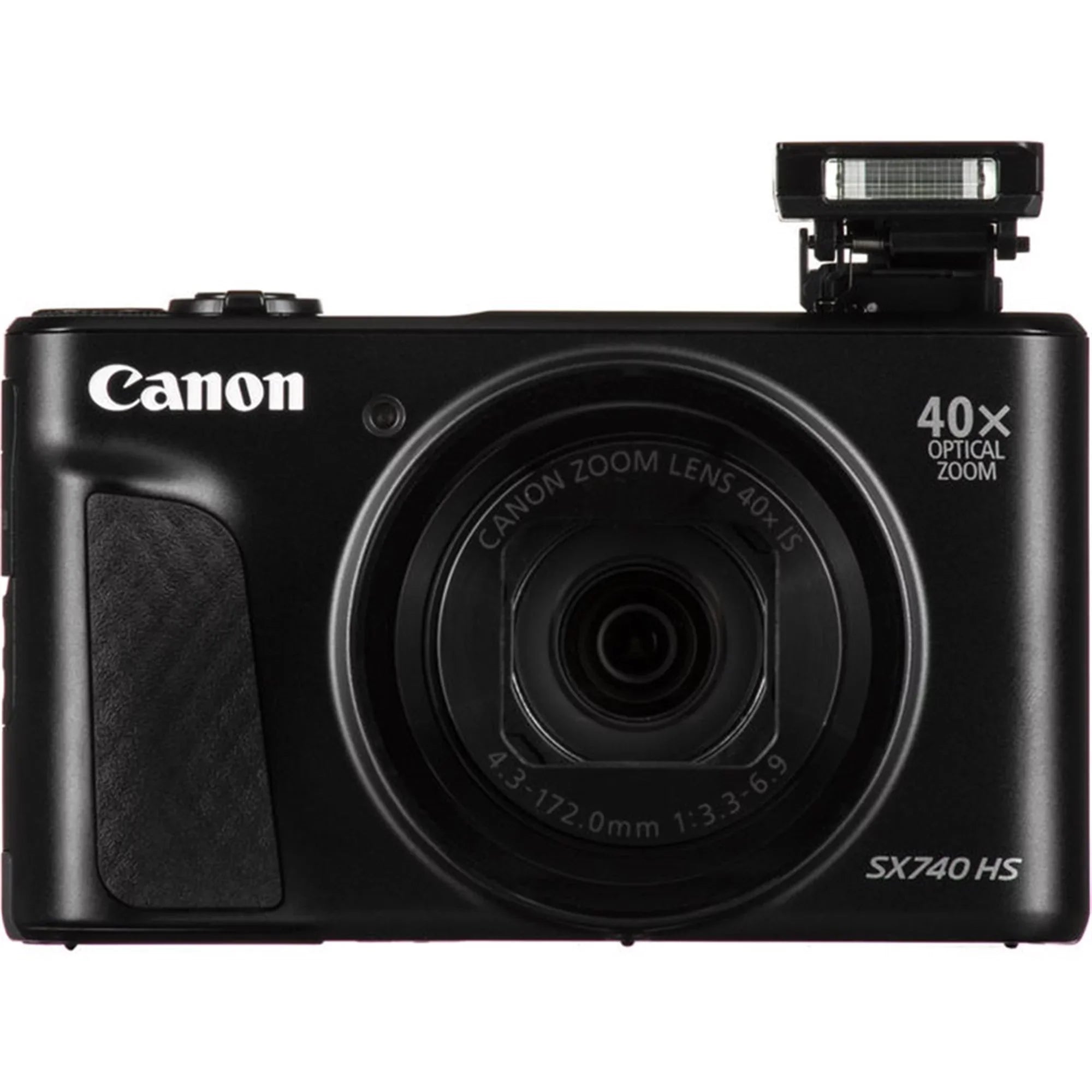 Canon PowerShot SX740  20.3MP Digital Camera Black with 64GB Memory card