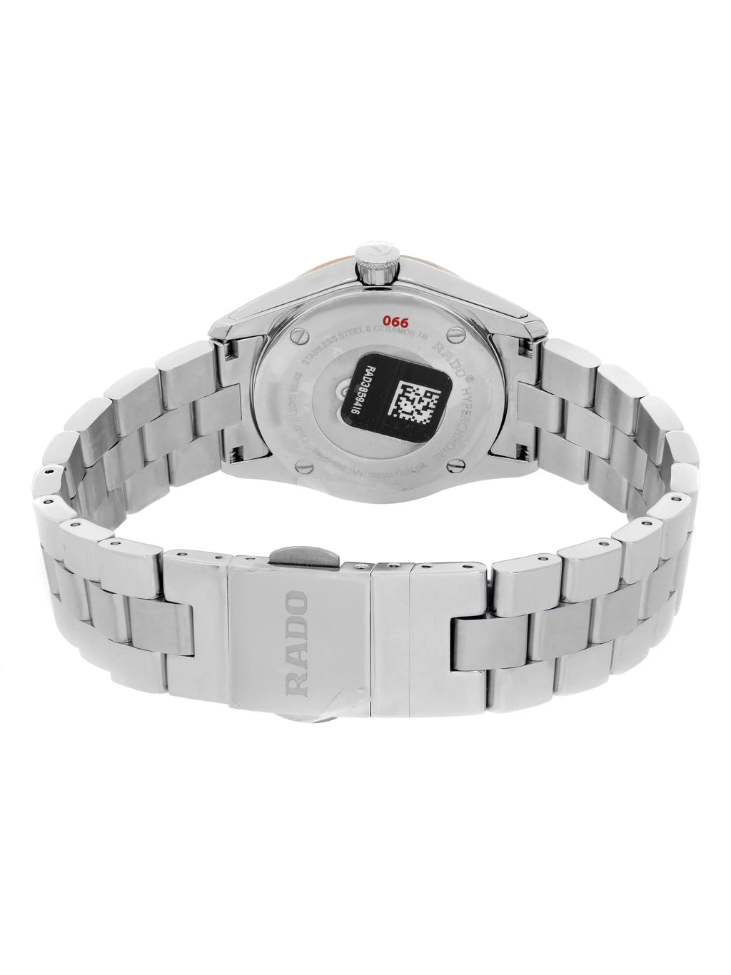 Rado Hyperchrome 31mm Stainless Steel Black Dial Quartz Ladies Watch R32976163