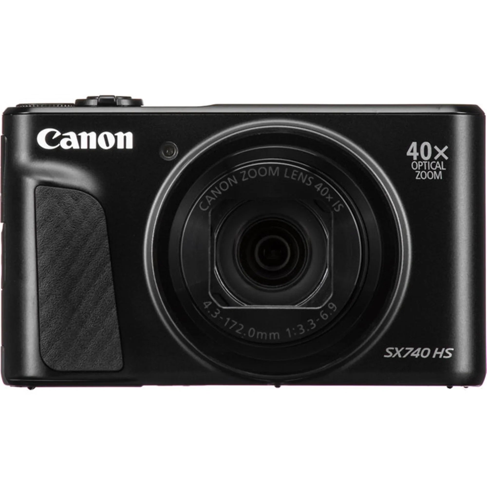 Canon PowerShot SX740  20.3MP Digital Camera Black with 64GB Memory card