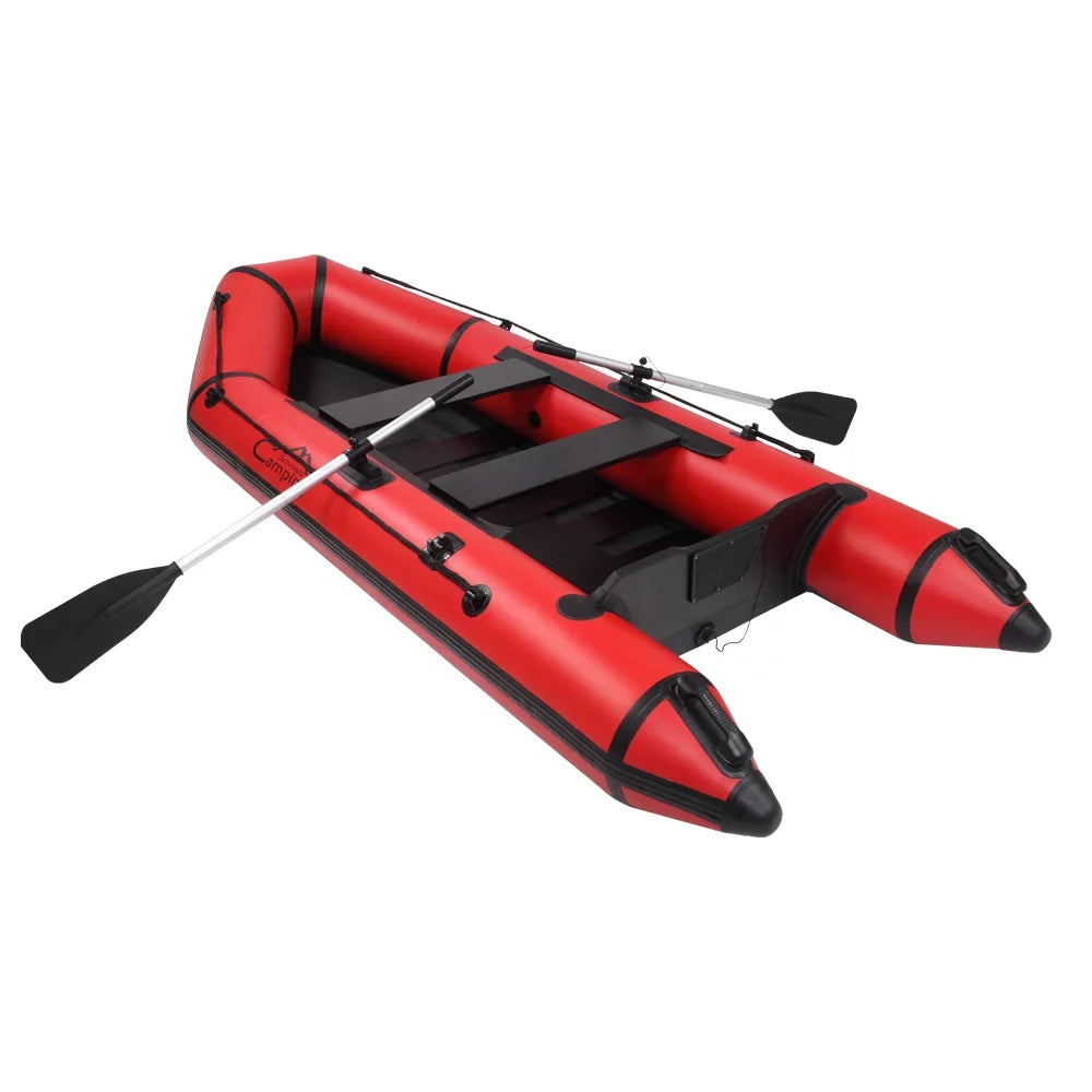 Camping Survivals 10ft  330kg Water Adult Assault Boat Red Black