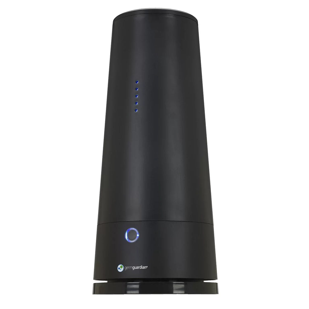GermGuardian Tabletop -C Air Sanitizer with 2 Speeds Reduces Odors and Germs, GG3000BCA, Black
