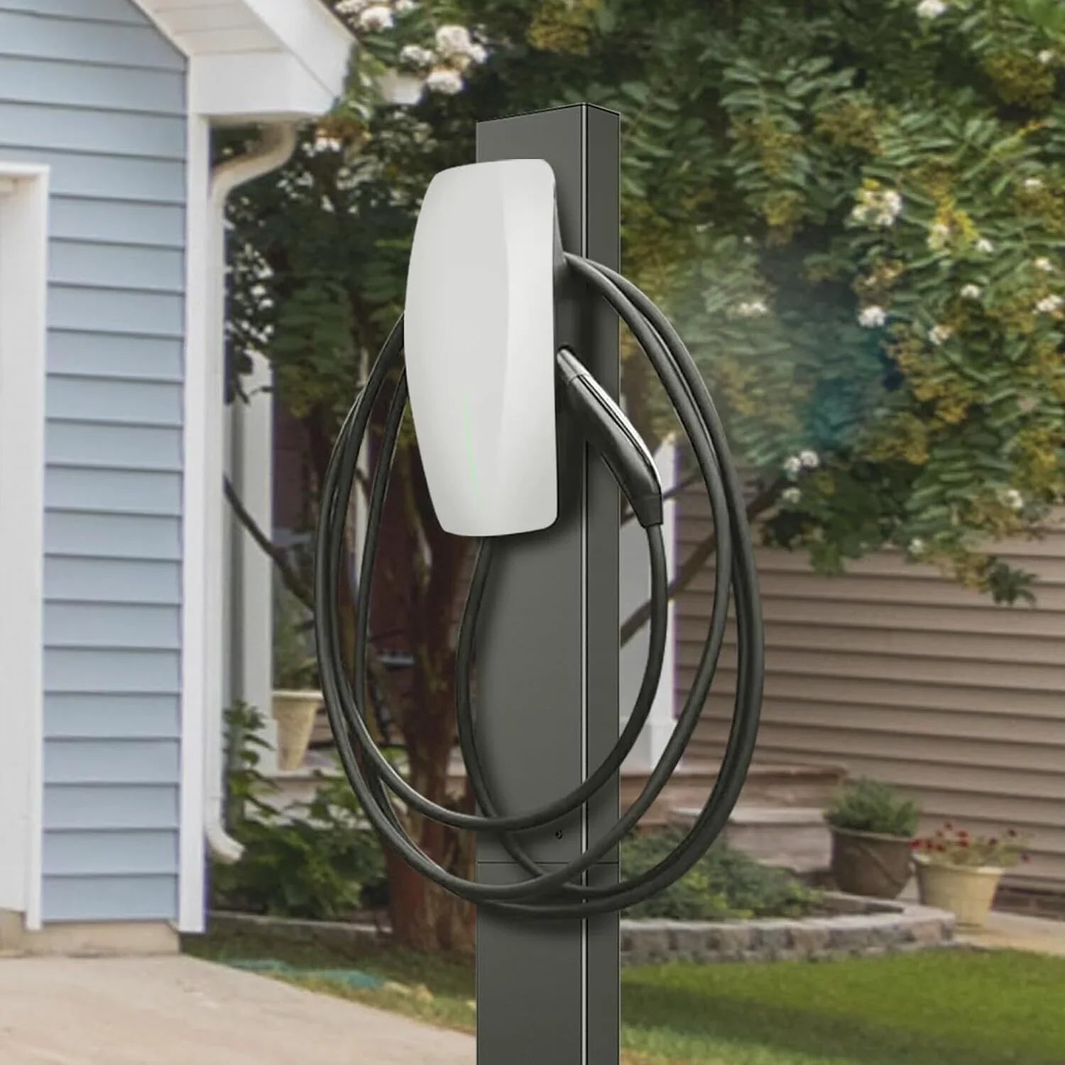 Pedestal Mounted  Charging Station  Charger Stand For Tesla Charging Station