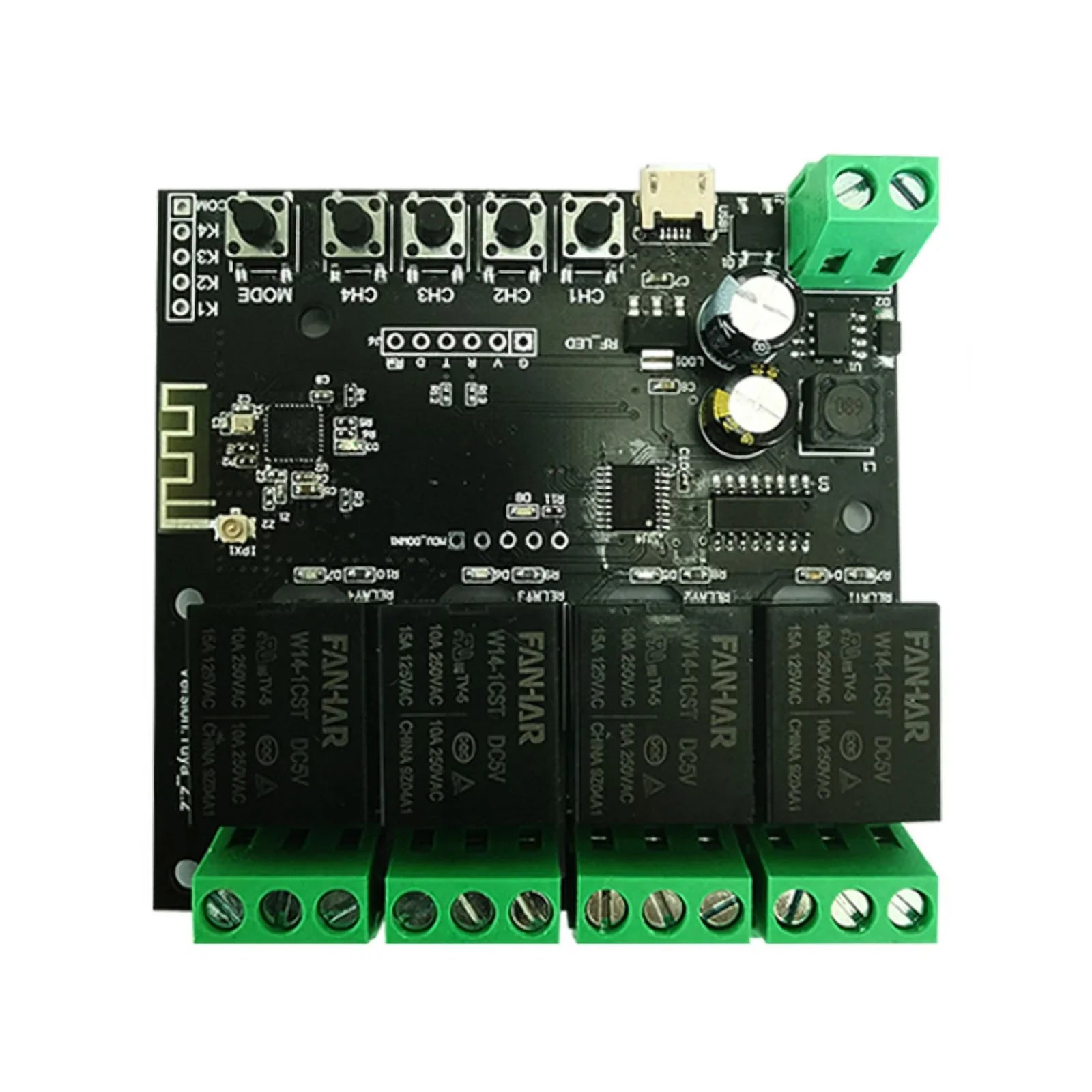 WiFi Relay Tuya Smart Switch Module 12V Smart life  Remote Control Timer  Inching Self-Locking Work with Alexa Google Home