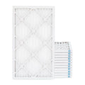 Pamlico Air 18x30x1  8 Pleated  Furnace Air Filters. Case of 12. Actual Size: 17-3/4 x 29-3/4 x 3/4