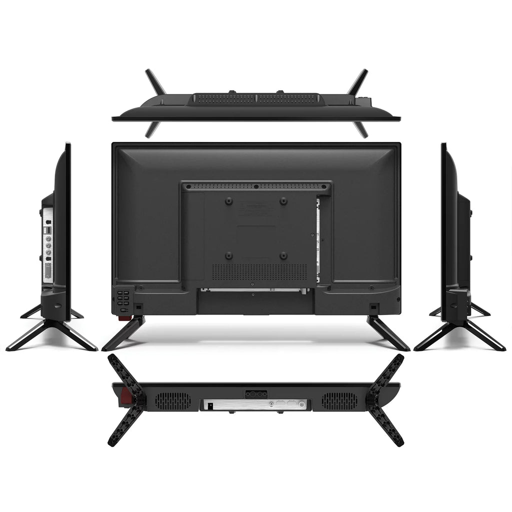 Audiobox -24D 24-In. 1366 x 768  Widescreen Portable / Combo with Remote and Car Charger, -24D