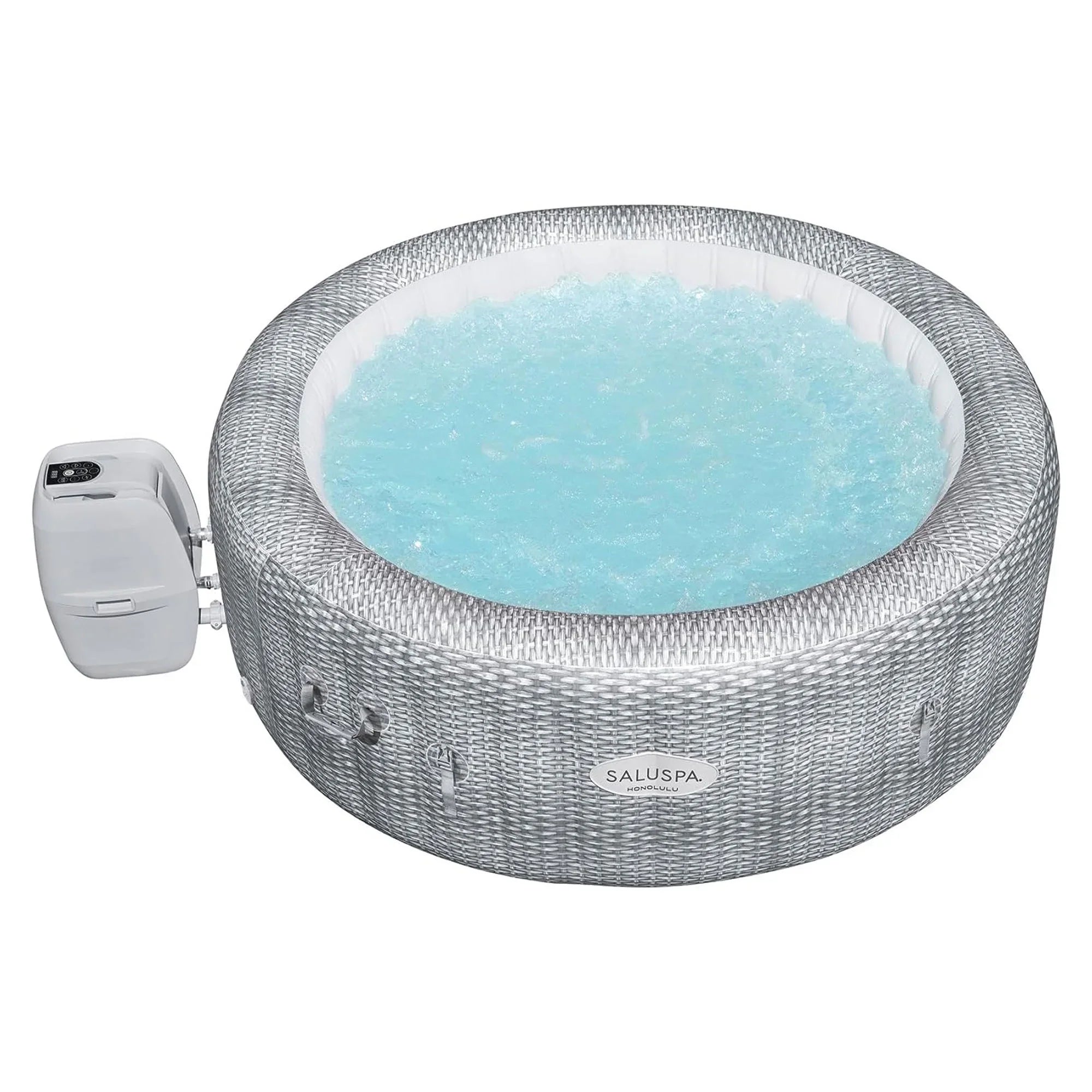 Bestway Coleman Honolulu AirJet Hot Tub with 4-Pack SaluSpa Spa Seat