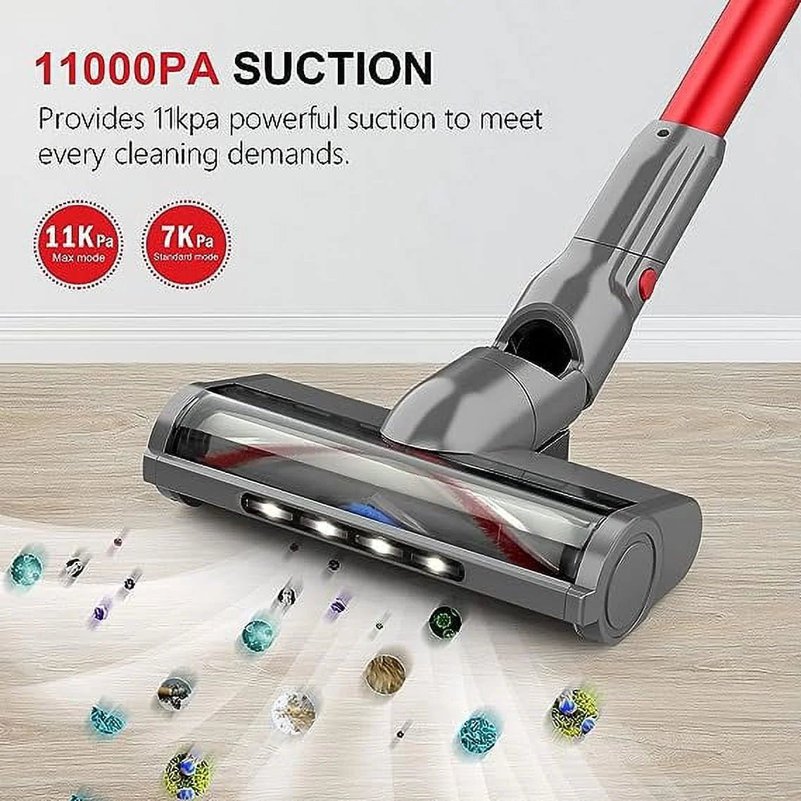 Open Box  Life Cordless Vacuum Upgraded Roller Brush 4 in 1 Powerful -696 -